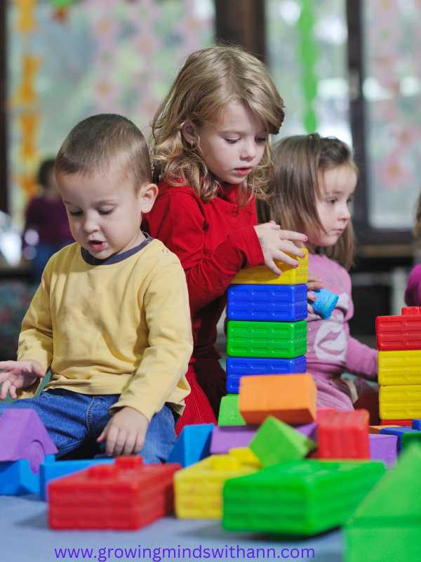 Children-playing-with-building-blocks-in-10-proven-homeschooling-tips-for-preschoolers