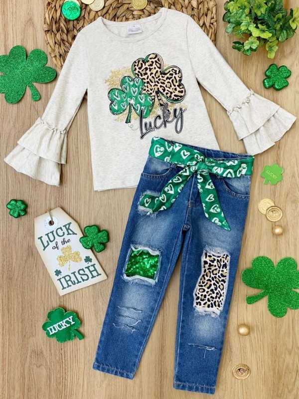 My-luck-patched-white-top-and-blue-jeans.