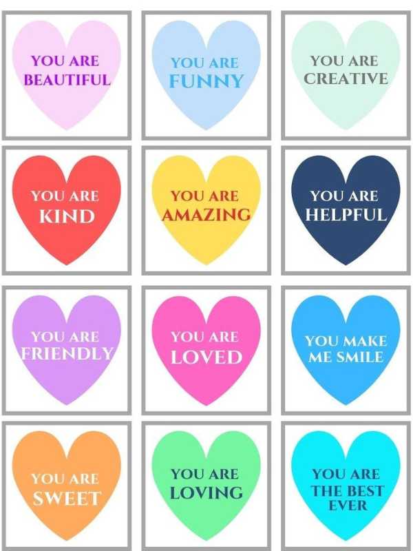 Paper-heart of different-colors.