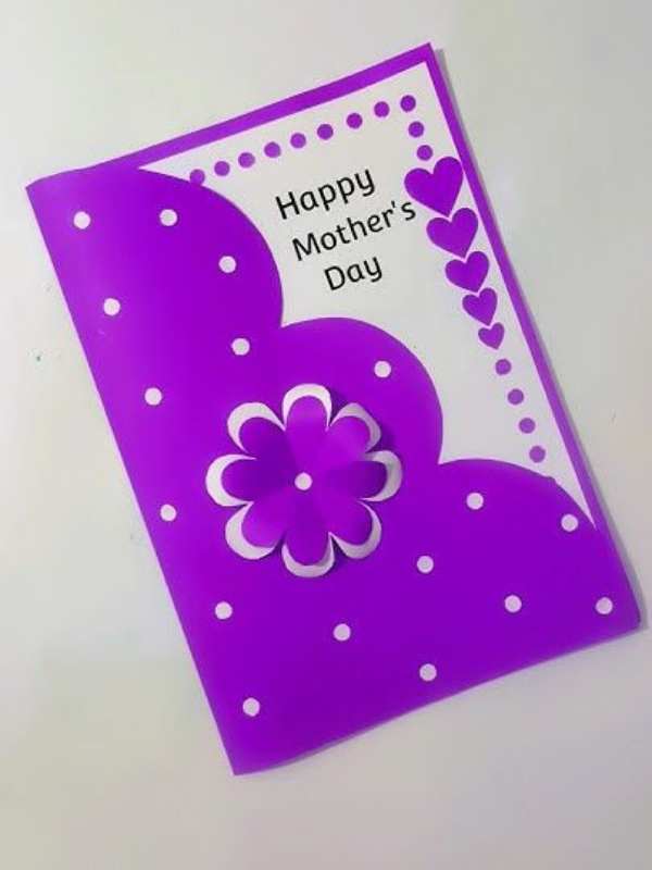 Purple-and-white-greeting-card-written-happy-mother's-day-in-creative-mother's-day-gift-ideas-to-make-and-sell.