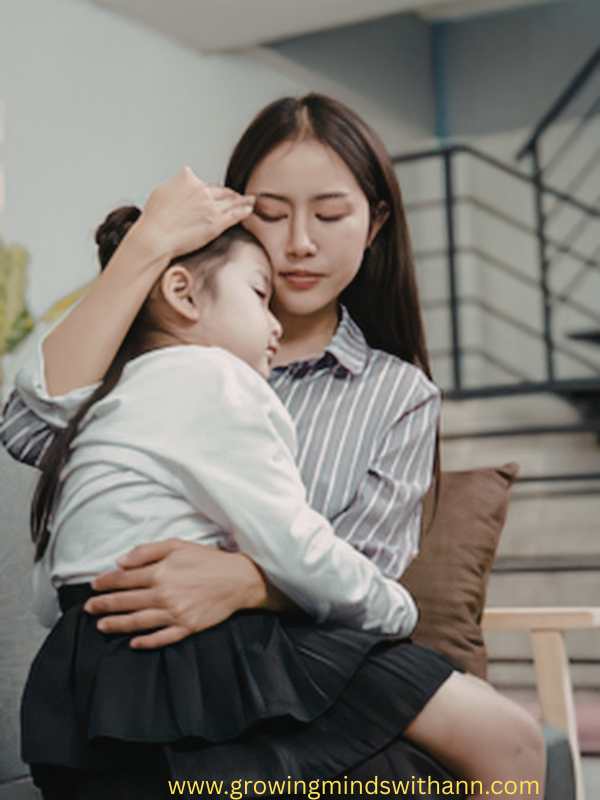 A-mom-carrying-and-hugging-her-child-in-how-to-parent-a-strong-willed-child-without-power-struggles.