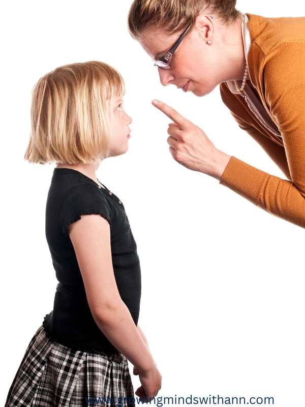 Mom-pointing-at-a-girl-in-how-to-parent-a-child-without-power-struggles,