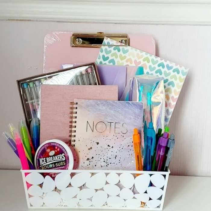 Basket-filled-with-different-types-of-book-pen-and-pencil.