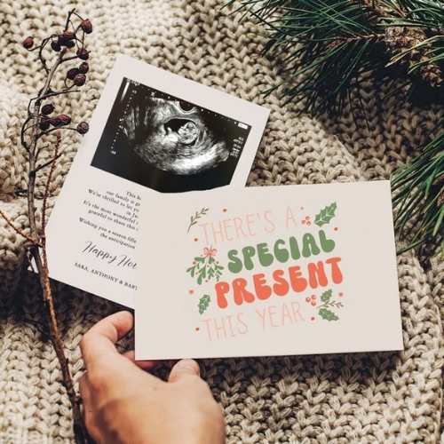 Card-with-ultrasound-photo-written-a-special-gift-is-on-the-way.