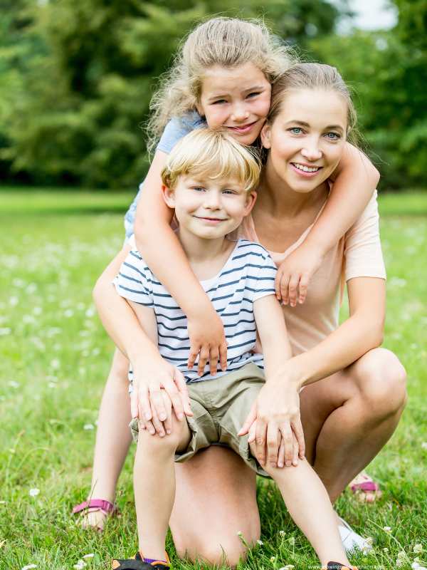 Mom-and-2-daughters-in-practical-Ways-to Stay-Productive-as-a-Stay-at-Home-Mom-During-Summer-Break.