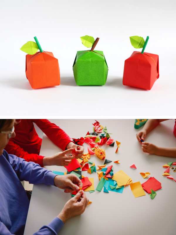 Red-Green-ang-yellow-apple-crafts-with-hand-crafting-in-apple-crafts-for-kids.