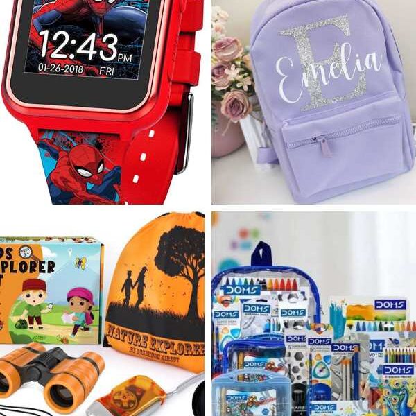 Grid-of-four-different-non-toy-gift-ideas-for-elementary-kids.